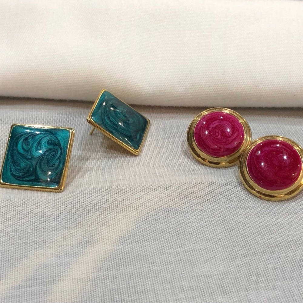 Vintage Earrings, Two Pair  (me)